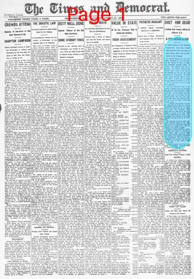 Page thumbnail for The Times And Democrat