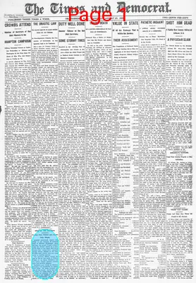 Page thumbnail for The Times And Democrat