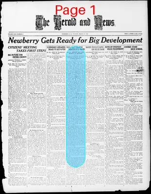 Page thumbnail for The Herald And News