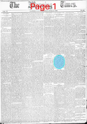 Page thumbnail for The Manning Times