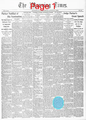 Page thumbnail for The Manning Times