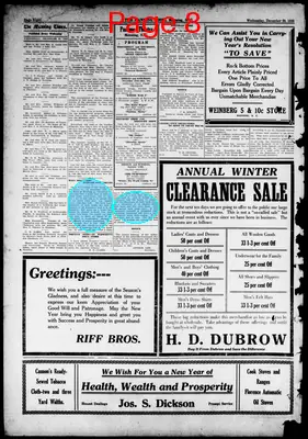 Page thumbnail for The Manning Times