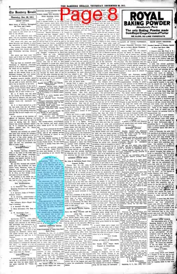 Page thumbnail for The Bamberg Herald