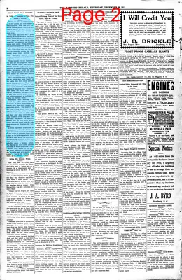 Page thumbnail for The Bamberg Herald