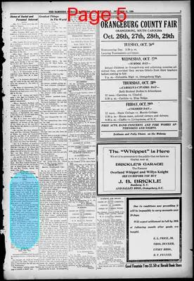 Page thumbnail for The Bamberg Herald