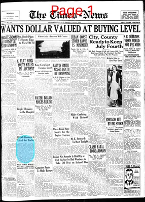 Page thumbnail for The Times News