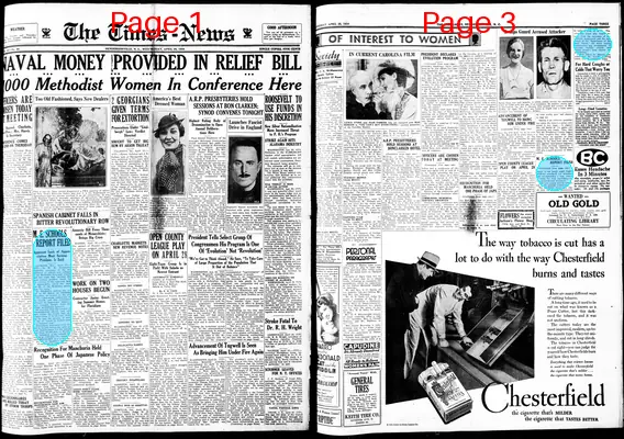 Page thumbnail for The Times News