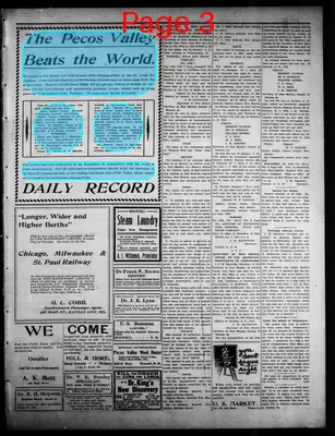 Page thumbnail for The Roswell Daily Record