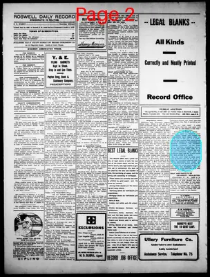 Page thumbnail for The Roswell Daily Record