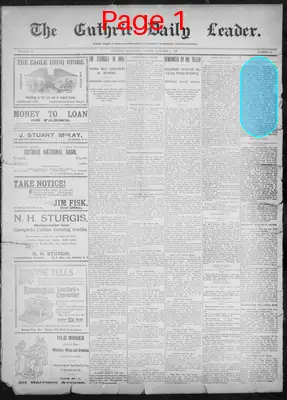 Page thumbnail for The Guthrie Daily Leader
