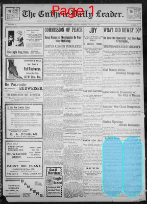Page thumbnail for The Guthrie Daily Leader
