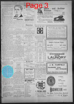 Page thumbnail for The Guthrie Daily Leader