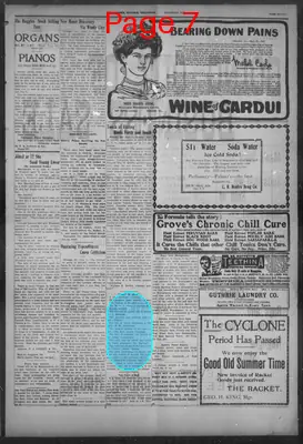 Page thumbnail for The Guthrie Daily Leader