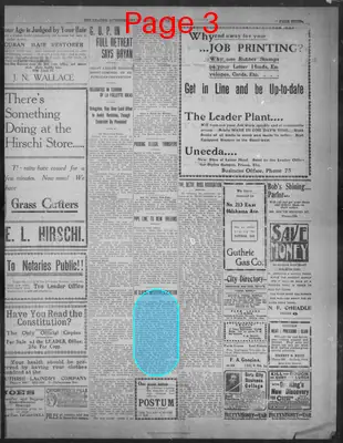 Page thumbnail for The Guthrie Daily Leader
