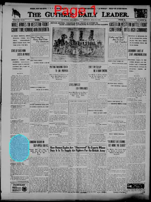 Page thumbnail for The Guthrie Daily Leader