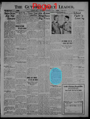 Page thumbnail for The Guthrie Daily Leader