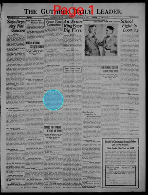 Page thumbnail for The Guthrie Daily Leader
