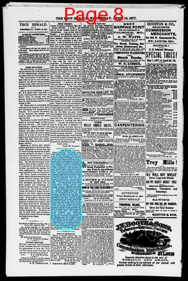 Page thumbnail for The Troy Herald