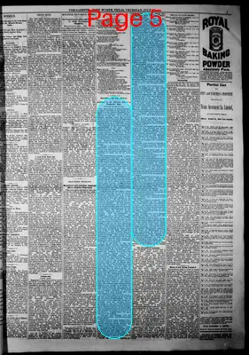 Page thumbnail for Fort Worth Daily Gazette