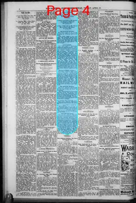 Page thumbnail for Fort Worth Daily Gazette