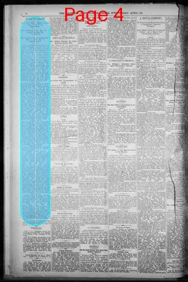 Page thumbnail for Fort Worth Daily Gazette