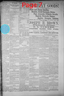 Page thumbnail for Fort Worth Daily Gazette