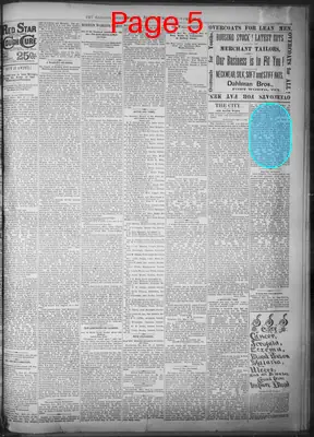 Page thumbnail for Fort Worth Daily Gazette