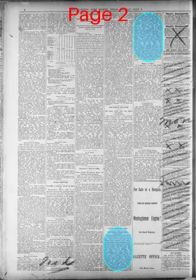 Page thumbnail for Fort Worth Daily Gazette