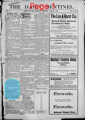 Page thumbnail for The Daily Sentinel