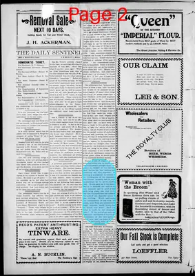 Page thumbnail for The Daily Sentinel