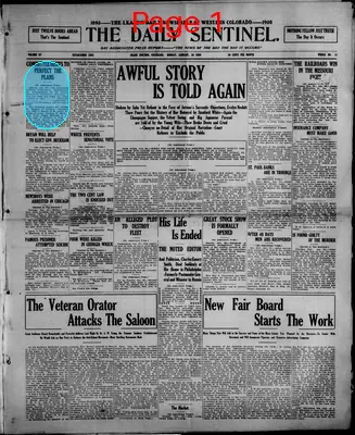 Page thumbnail for The Daily Sentinel