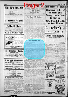 Page thumbnail for The Daily Sentinel