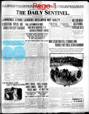 Page thumbnail for The Daily Sentinel
