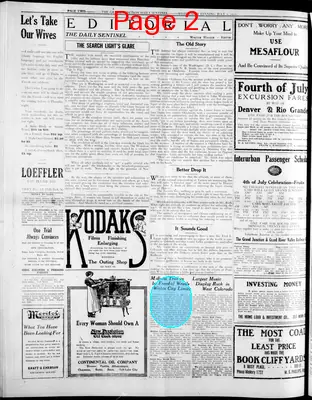 Page thumbnail for The Daily Sentinel
