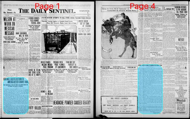Page thumbnail for The Daily Sentinel