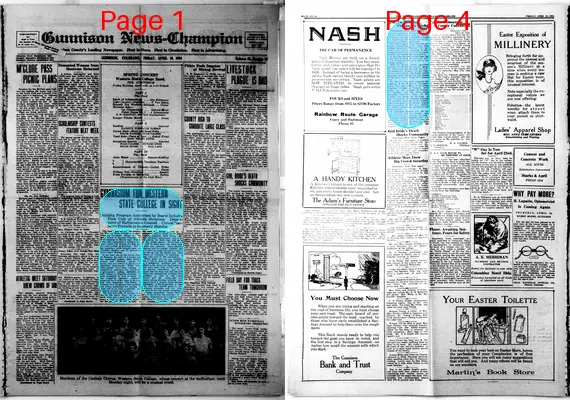 Page thumbnail for Gunnison News Champion