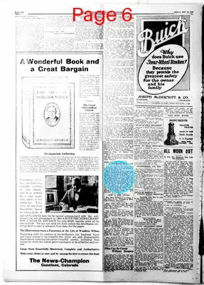 Page thumbnail for Gunnison News Champion