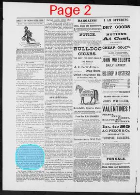 Page thumbnail for Evening Bulletin