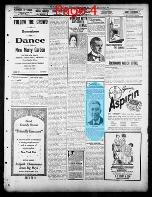 Page thumbnail for Richmond Daily Register