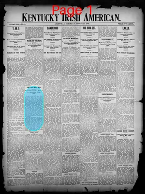 Page thumbnail for Kentucky Irish American