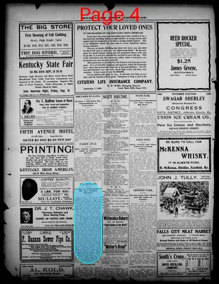 Page thumbnail for Kentucky Irish American
