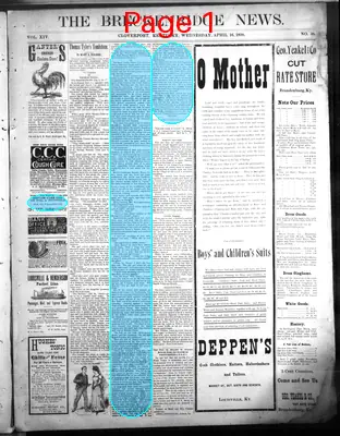 Page thumbnail for The Breckenridge News