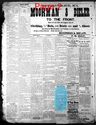 Page thumbnail for The Breckenridge News