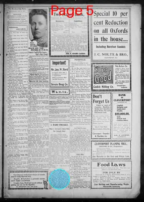 Page thumbnail for The Breckenridge News