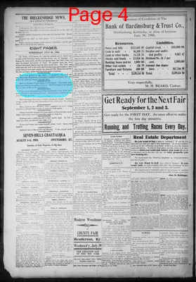 Page thumbnail for The Breckenridge News