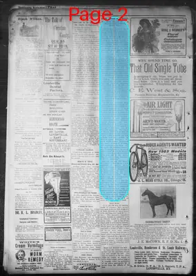 Page thumbnail for Hopkinsville Kentuckian