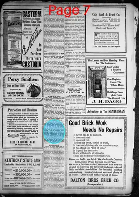 Page thumbnail for Hopkinsville Kentuckian