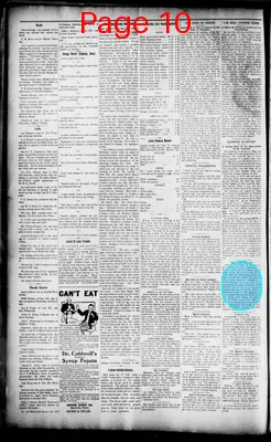 Page thumbnail for The Crittenden Record