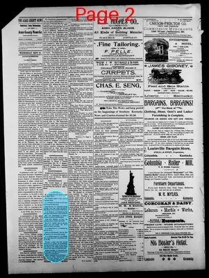 Page thumbnail for The Adair County News