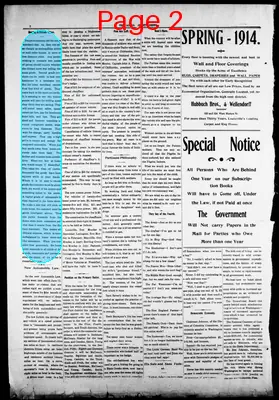 Page thumbnail for The Adair County News